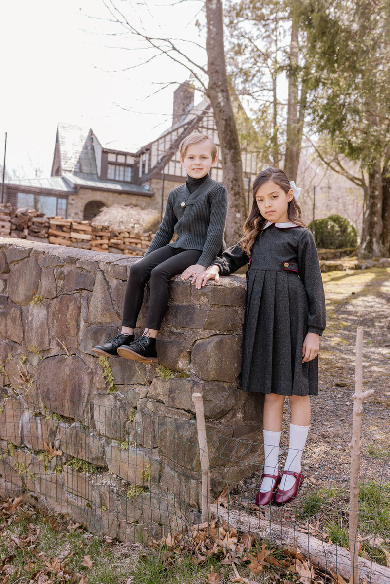 La Nina Wool Pleated Dress – Hats to Hose