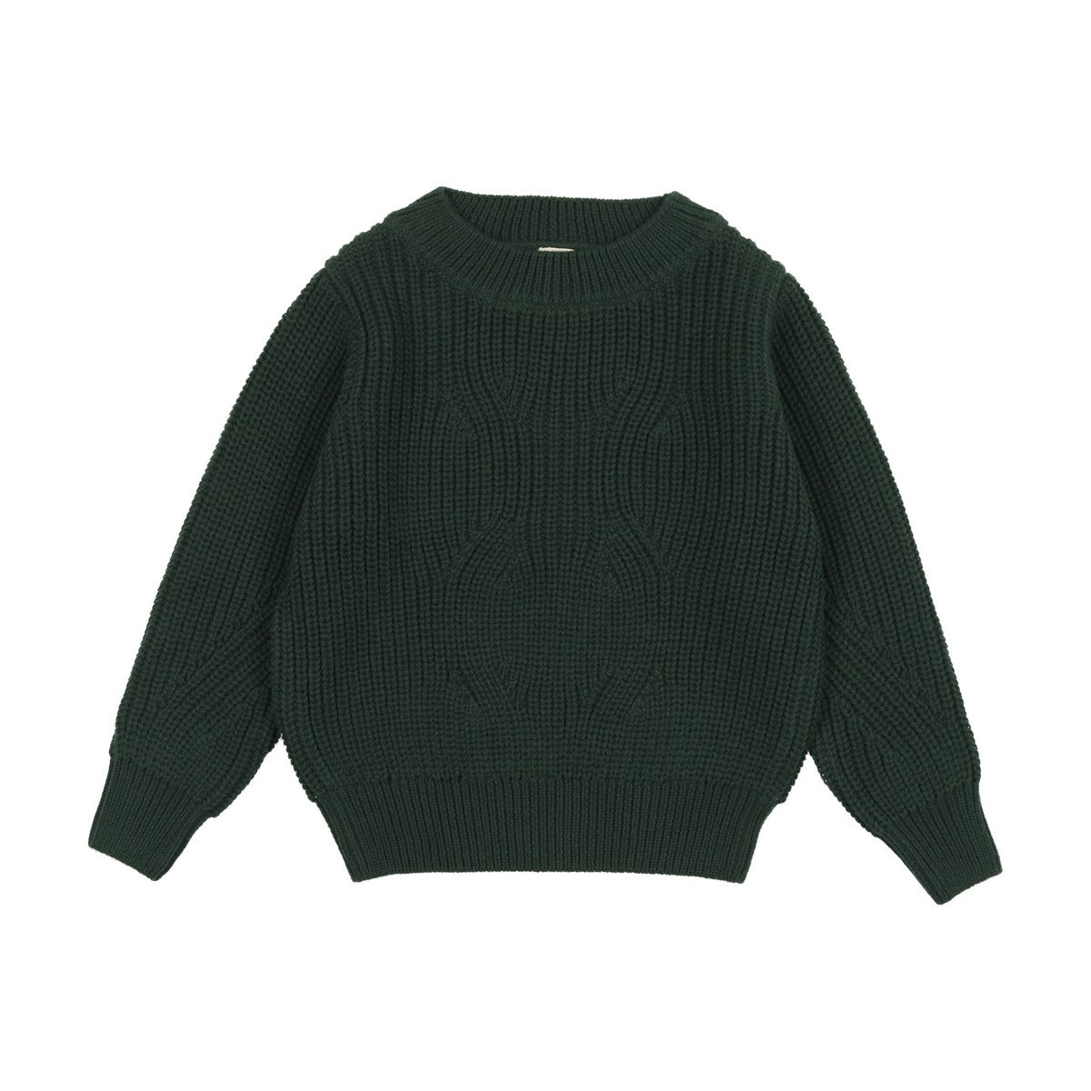 Analogie Ruffle Collar Knit Sweater Onesie - Mushroom