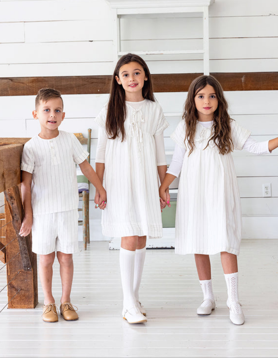 La Nina Striped Tie Front Dress – Hats to Hose La Nina Striped Tie Front Dress – Hats to Hose