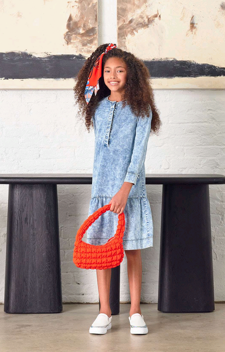Porter Stone Wash Denim Dress – Hats to Hose