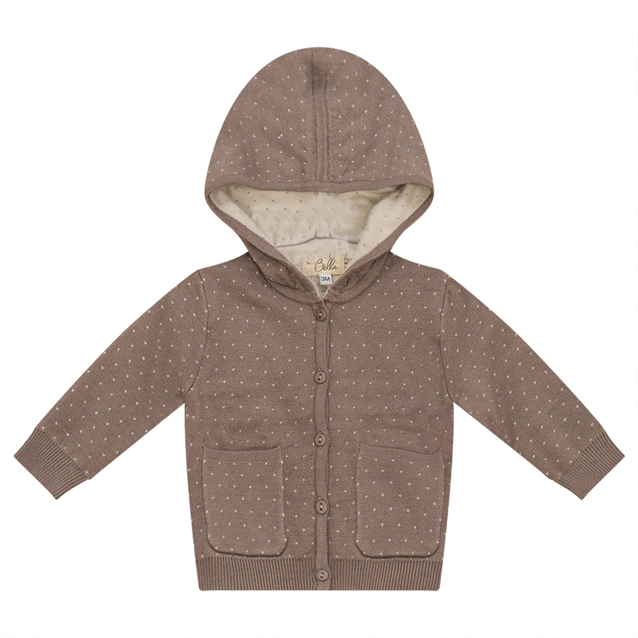 Bebe Bella Ribbed Blanket & Hat Set