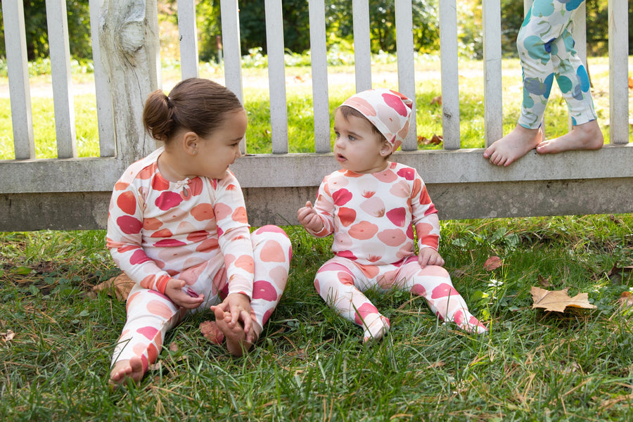 Bee & Dee Printed Modal Pajamas-Pink – JellyBeanz Kids