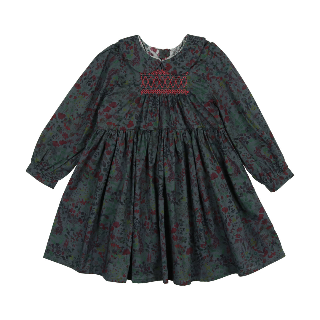 Bopop Floral Stitched Dress – Hats to Hose