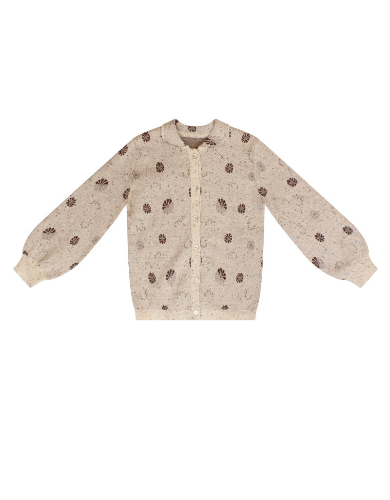 トップス A.PRESSECotton KnitPolo Collar Cardigan Purl Soho Top-Down Turtleneck Cardigan Pattern, pdf
