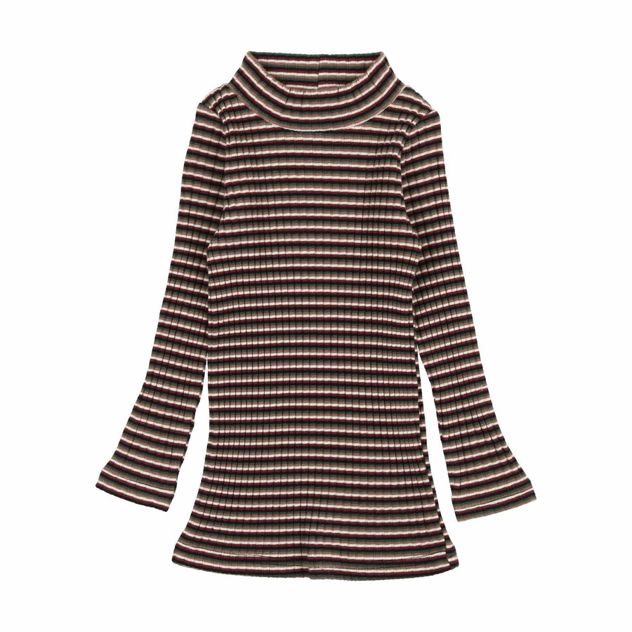 トップス SEXHIPPIES STRIPED MOCK NECK L/S TEE Striped Mock Neck【BLACK/ORANGE】 - DOMICILE TOKYO ONLINE SHOP