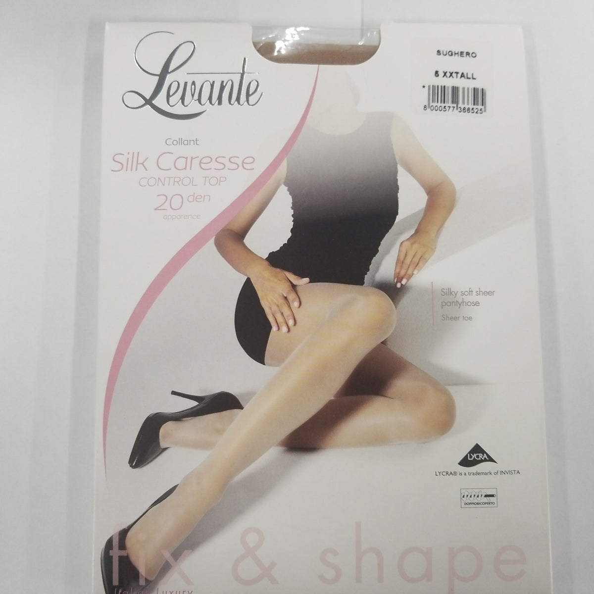 Levante Womens Dynamic Sheer Support Control Top 40 Denier