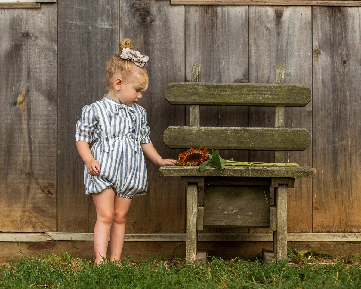 Girls Horsing Around Bell Overalls by Shea Baby