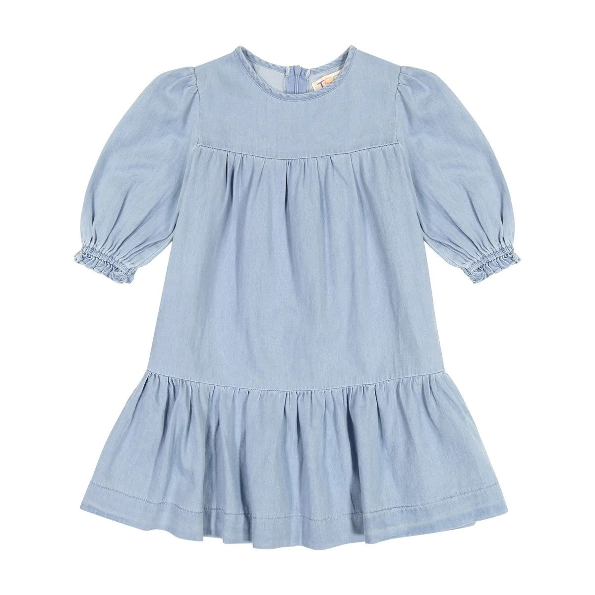 teela purple denim dress Teela B'Dazzle