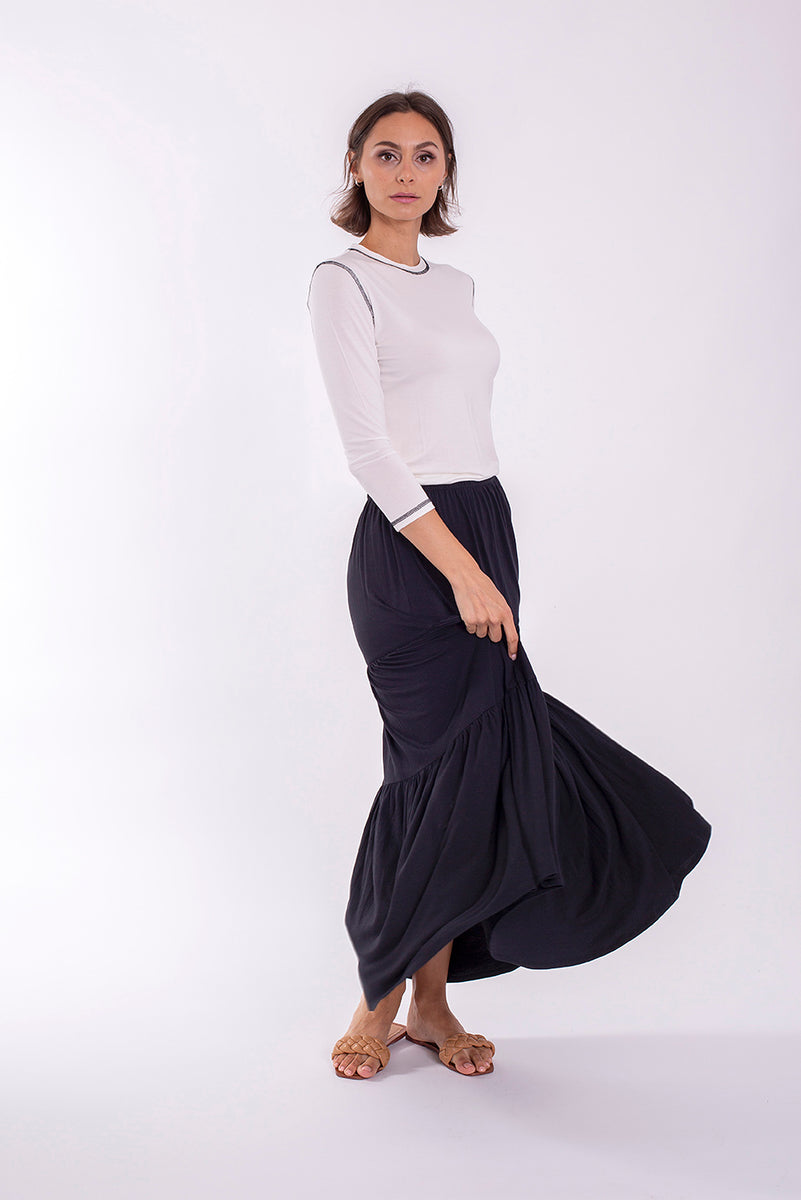 Tiered shop skirt nz