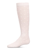 Memoi Swiss Dot Knee Sock