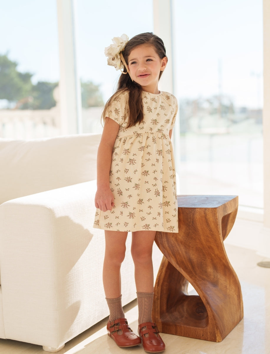 knee length dresses for ladies Strapless Linen Dress main image 0