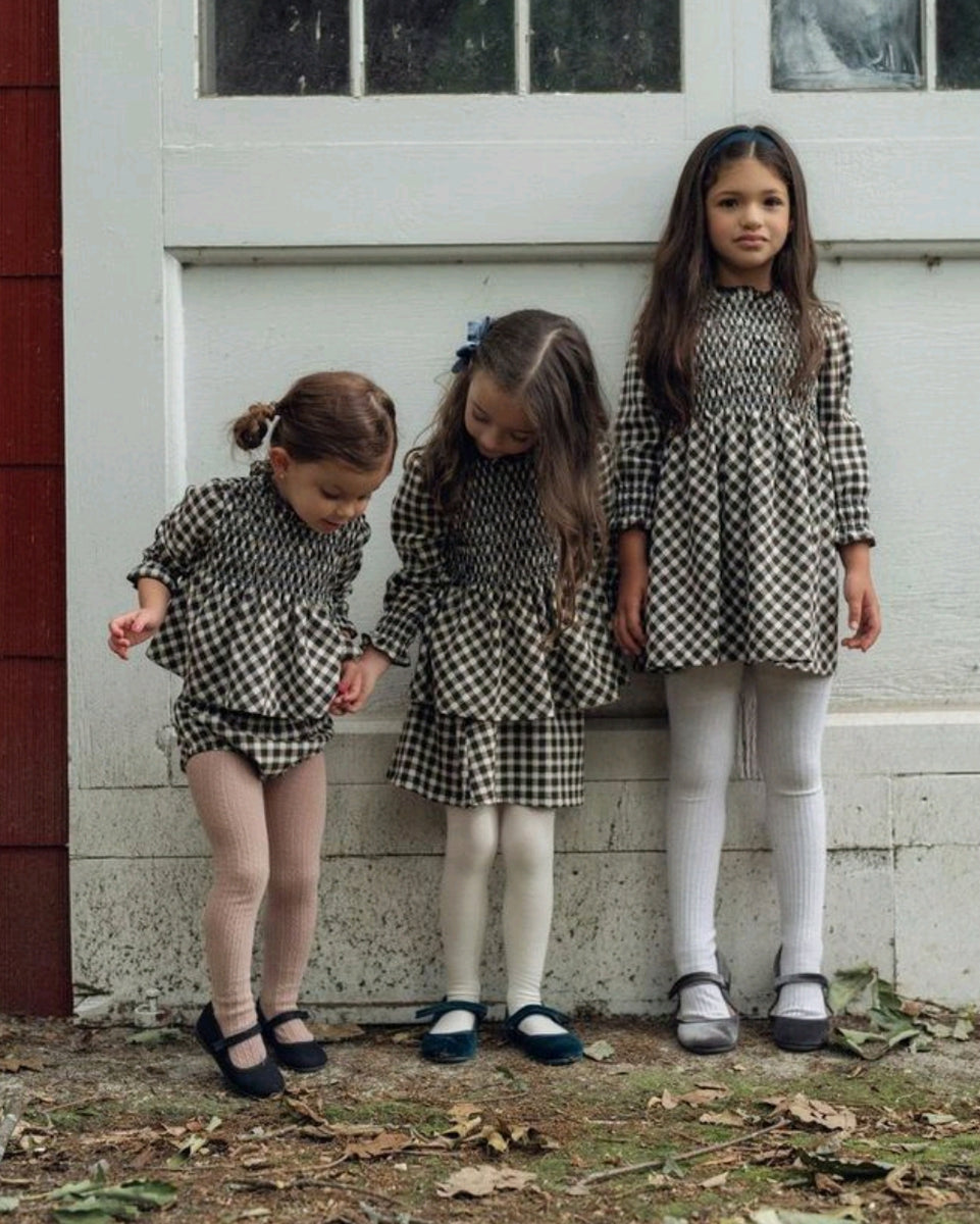 Space Grey Plaid Set Hats to Hose