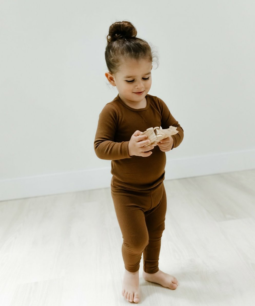 Lil leggs ribbed set top