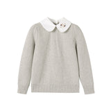 Nou Nelle Girls Peter Pan Knit Sweater