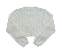 BZZY Pointelle Girls Cardigan