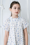 Noma Printed Eyelet Dress