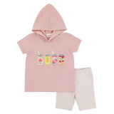 Bondoux Bebe Soda Print Shorts Set