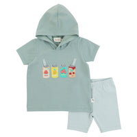 Bondoux Bebe Soda Print Shorts Set