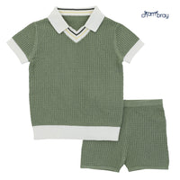 Chambray Primavera Baby Boys Set