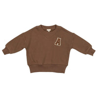 Lil Legs Applique V Sweatshirt