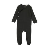 Lil Legs Velour Trim Footie & Bonnet