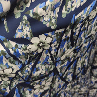 The Alley Fake Wrap Print Dress
