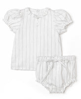 Bonjour Striped Girls Set