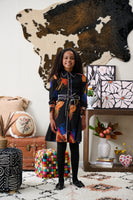 Porter Vibrant Floral Dress