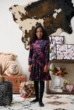 Porter Leaf Print Dress