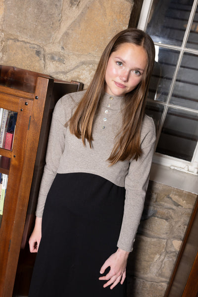 Bonjour Teen High/Low Sweater Maxi Dress Bonjour Teen High/Low Sweater Maxi Dress