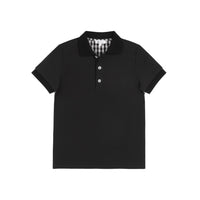 Pockets & Pleats Gingham Polo