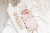 Baby Bella Rib Hat and Blanket Set