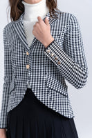 Aleeza Houndstooth Jacket