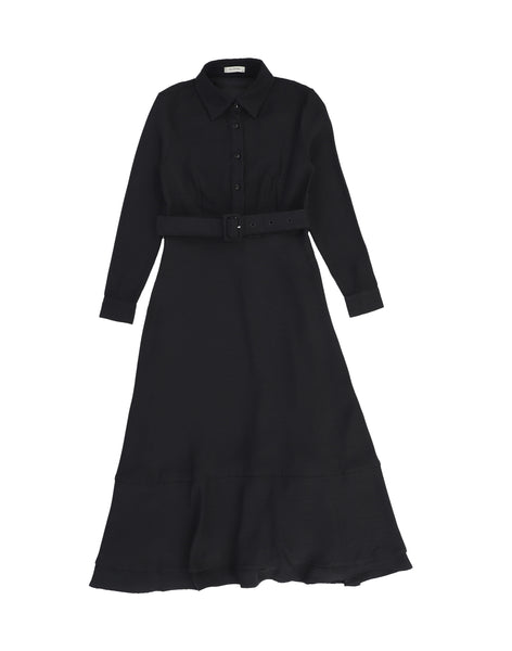 Viva Valentina Belted Collar Dress