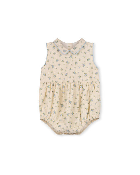 One Child Pastel Floral Romper