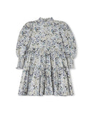 Lilou Smocked Cuff Floral Tiered Dress