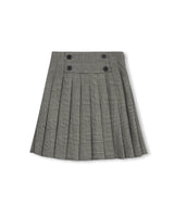 One Child Raven Box Pleat Skirt