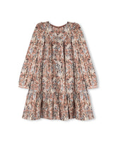 Papillon Jill Floral Printed Baby Doll Tiered Dress