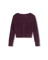 Lilou Diamond Print Jumper w Cardigan