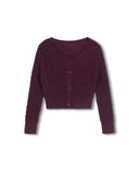Lilou Diamond Print Jumper w Cardigan