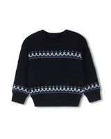 Harper James Small Fair Isle Knit Pattern Sweater