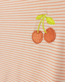Cabana Raglan Sleeve Striped Tee