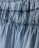 Vibe Midi Small Pleated Thin Skirt