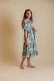 Minimal Fruit Floral Print Dress