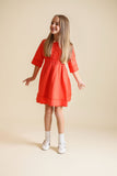 One Child Rebecca Detailed Stitch Dress