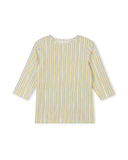Phil and Phoebe Micro Striped T-shirt