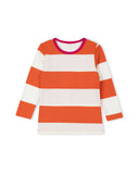 Cabana Wide Striped Neck Trim T-shirt