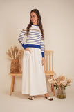 Coco Rib Stripe Sweater