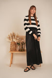 MiuMax Crop Wave Sweater