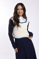 Concept Crochel Colorblock Sweater